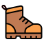 icono png de una bota de montaña